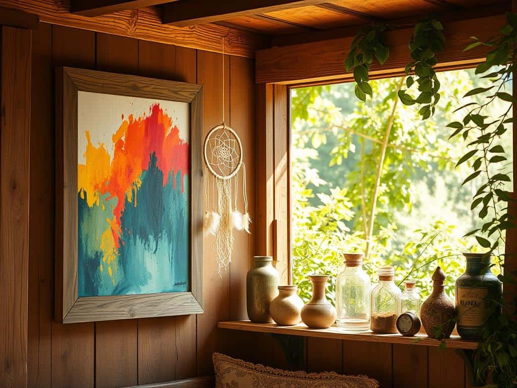 DIY wall art and vintage decor for budget styling