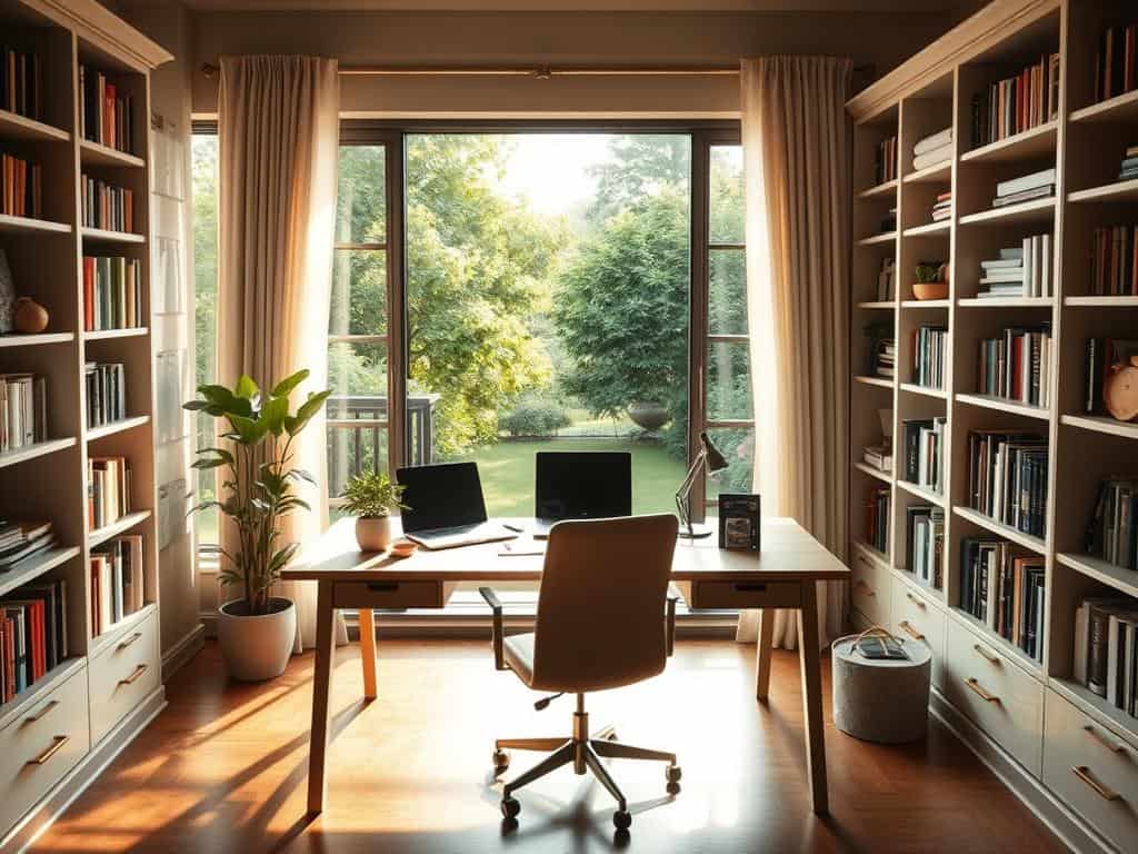 dedicated home office location