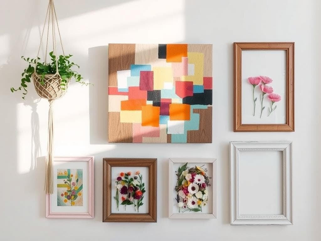 creative DIY wall art techniques