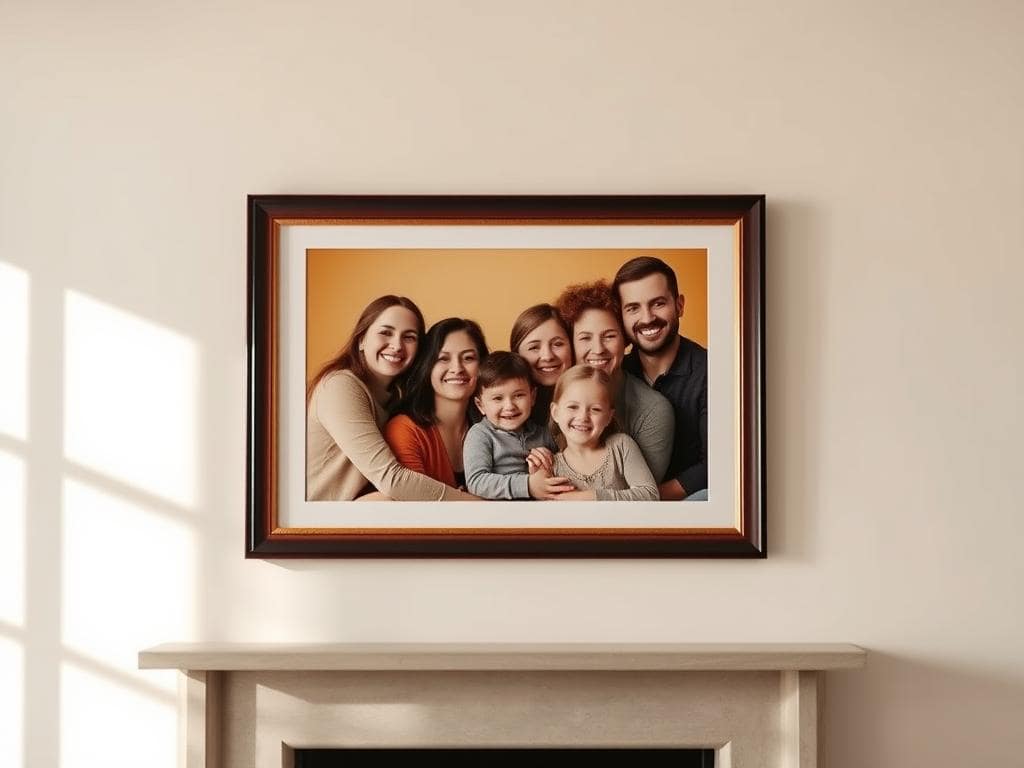 family photo art