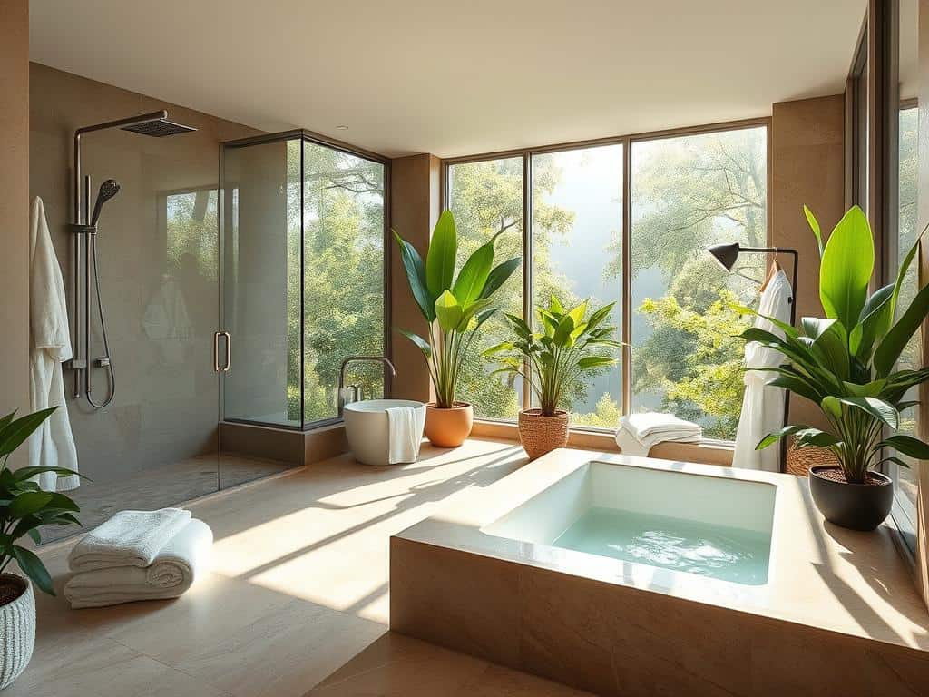 spa-inspired retreats with wet rooms