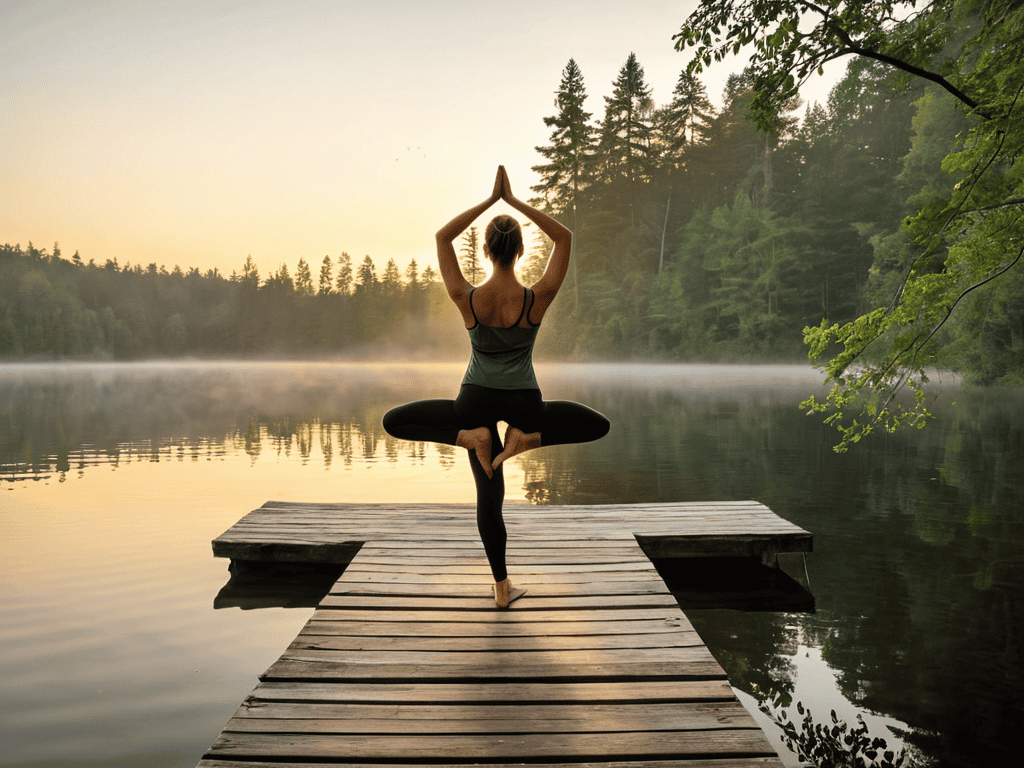 Vibrant Outdoor Fitness Escapes nature scene