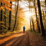 Outdoor fitness in nature