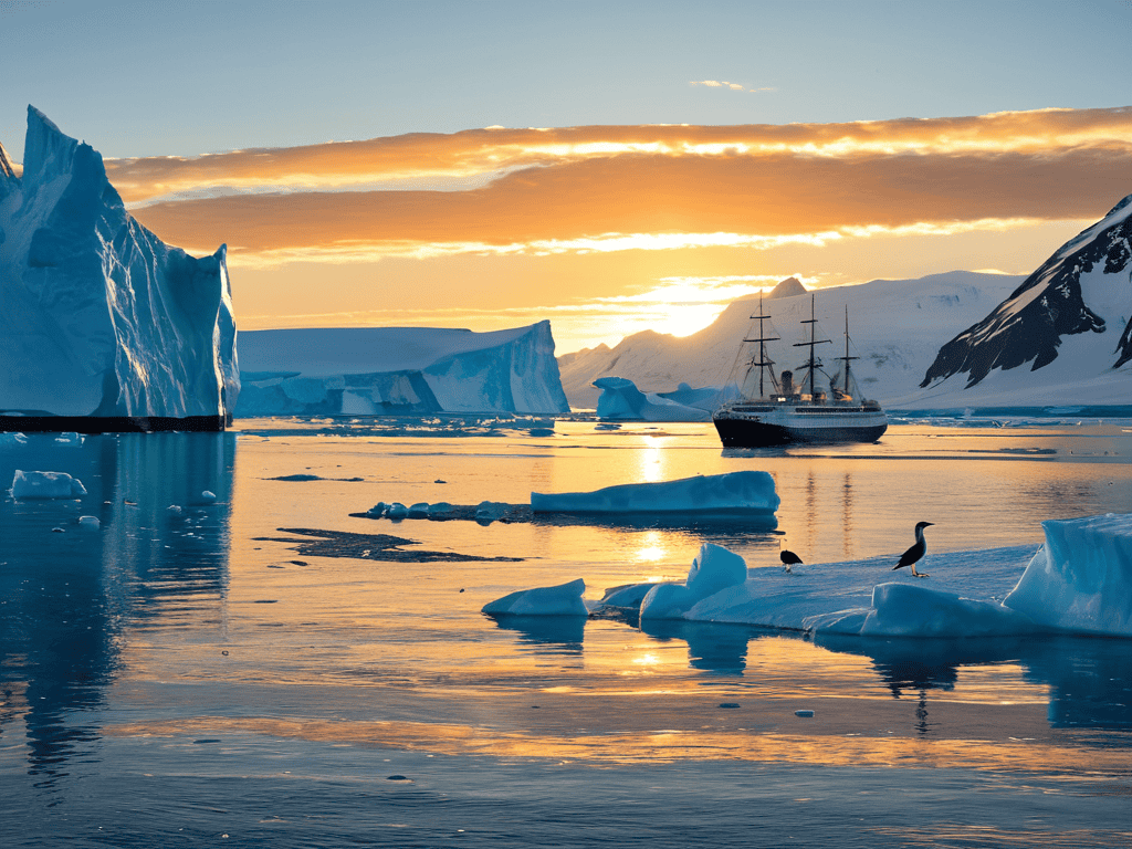 Elegant Adventures to Antarctica landscape