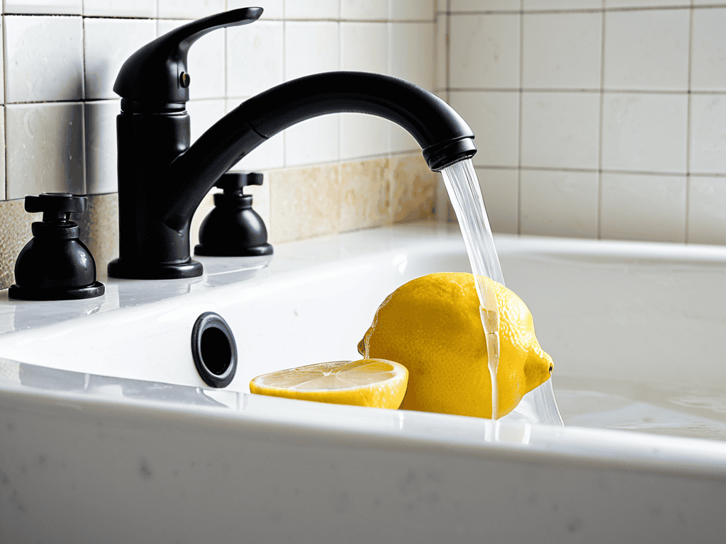 Removing Hard Water Stains naturally