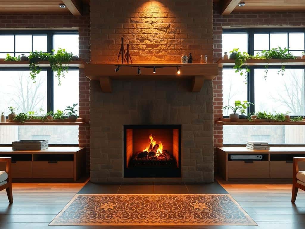 fireplace design trends