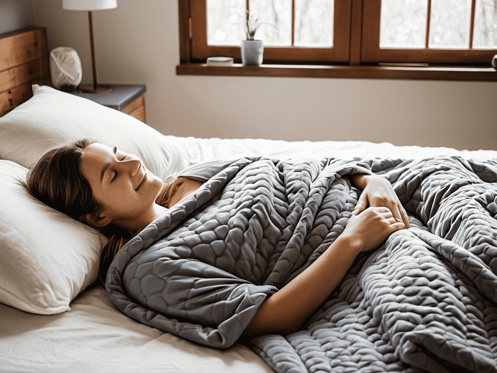 Weighted Blanket Anxiety Relief
