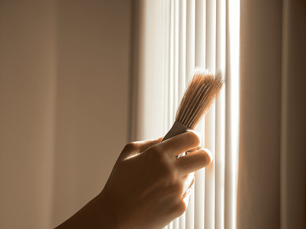 Cleaning Vertical Blinds gently