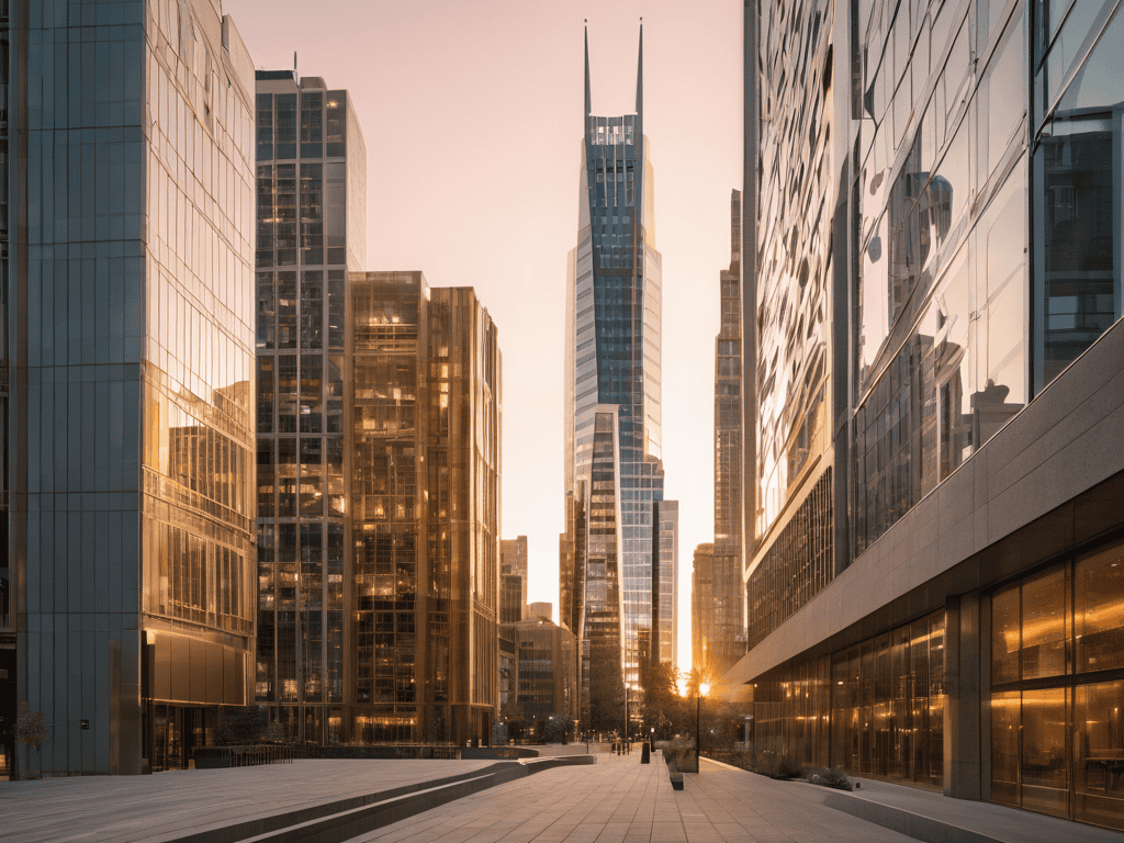 Tokenized Real Estate Defi concept