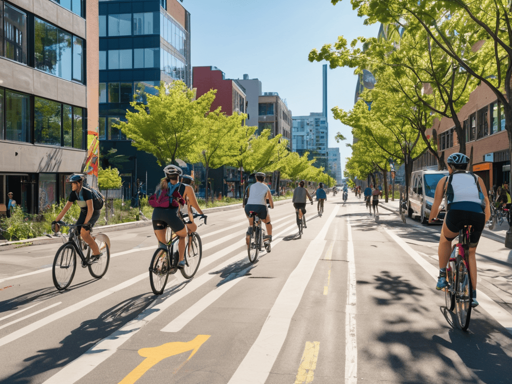 Cycling Infrastructure Harmony in action