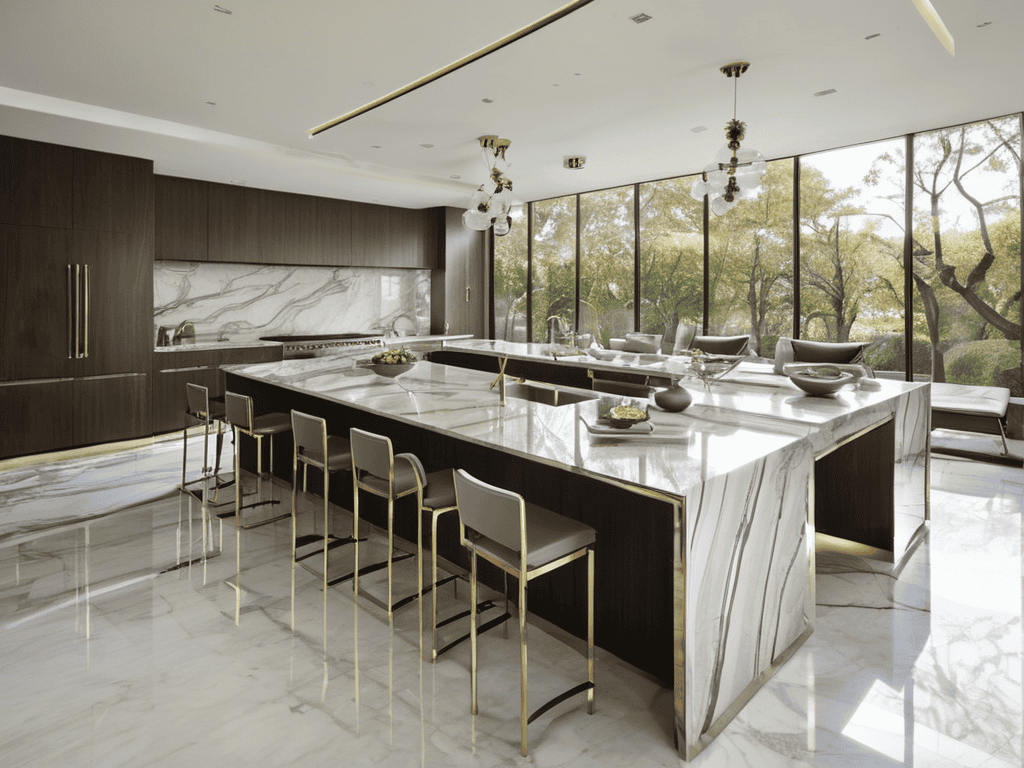 Elevating Luxury Interiors with marble
