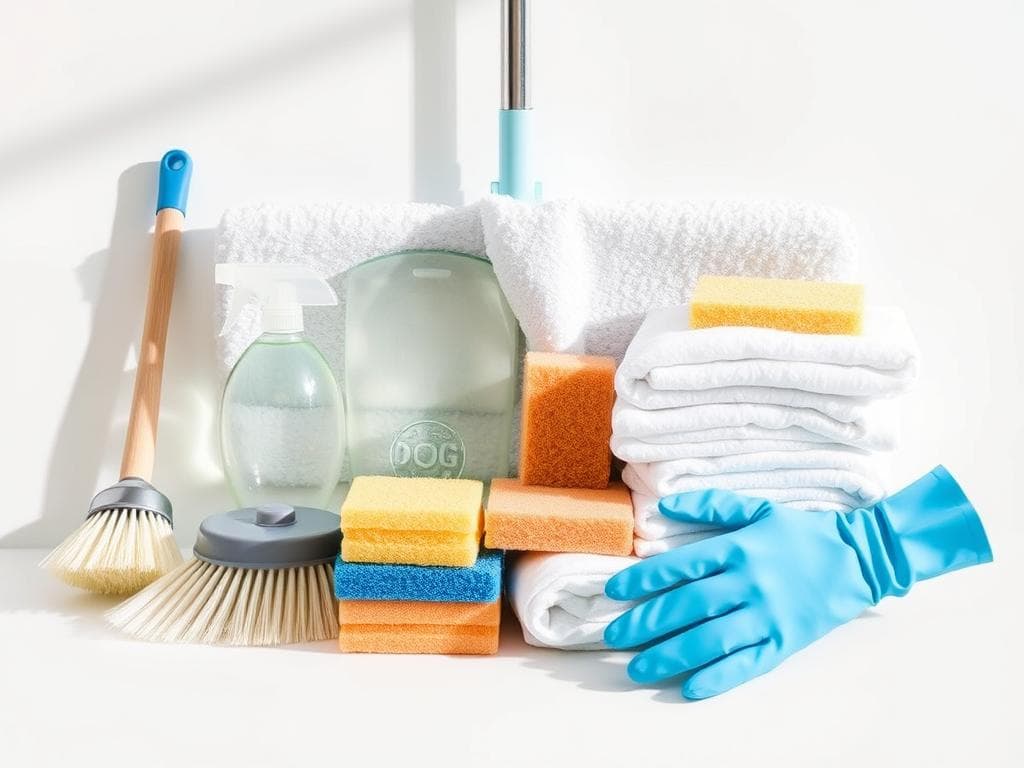 essential cleaning supplies for deep cleaning