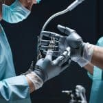 Haptic simulation in robotic surgery