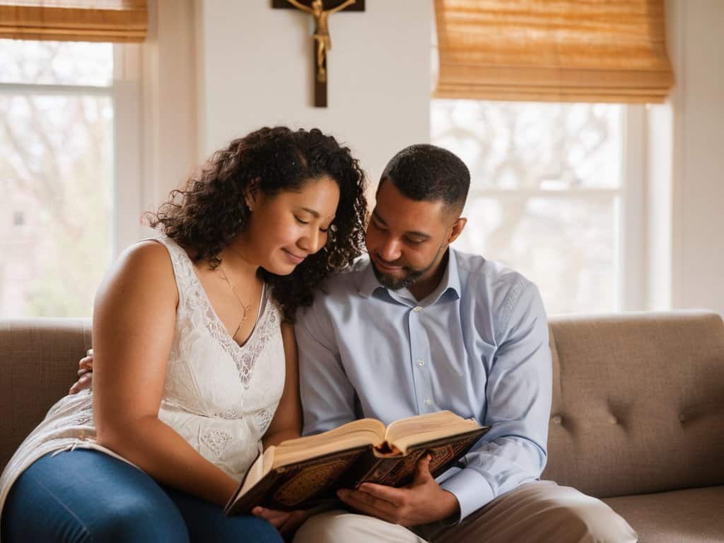 Interfaith relationship challenges concept