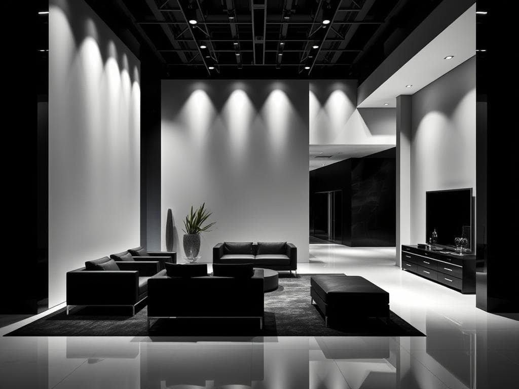 high contrast design