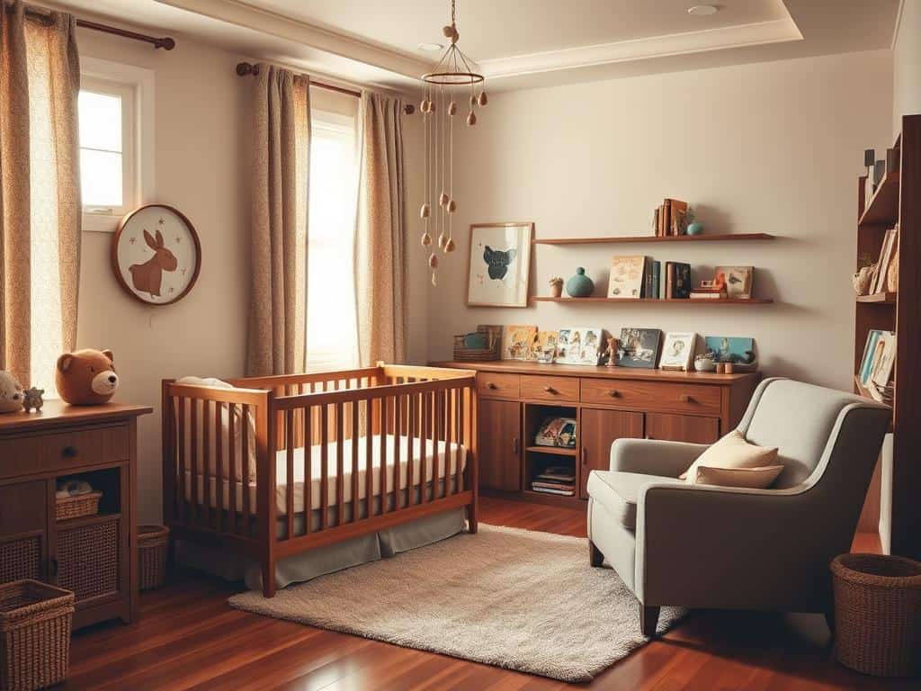 cozy atmosphere nursery color schemes