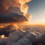 Pareidolia (Visual Inspiration) from cloud faces.