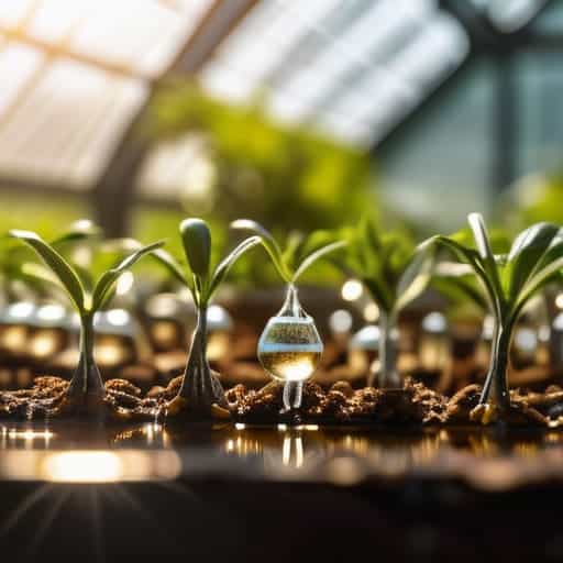 Setting up an automated worm tea system.