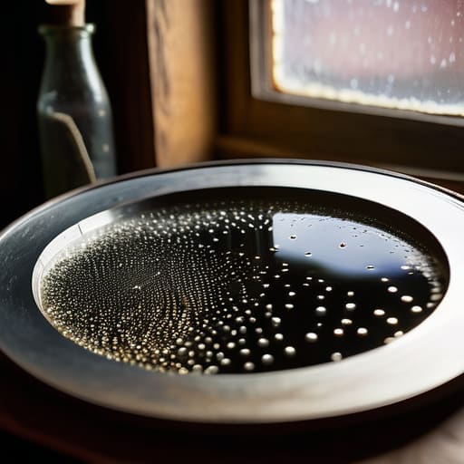 Wet-Plate Collodion Silver Bath preparation process.