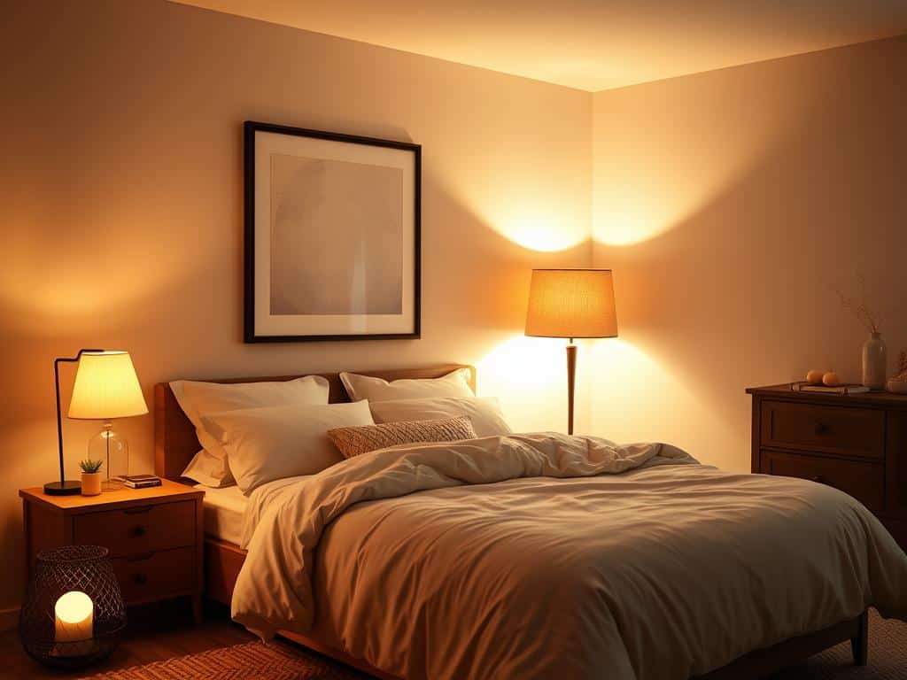 Cozy Bedroom Lighting