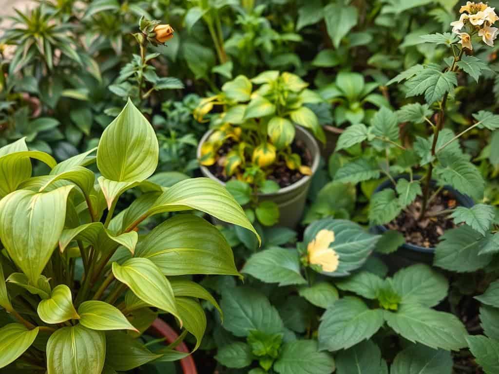 symptoms of plant distress