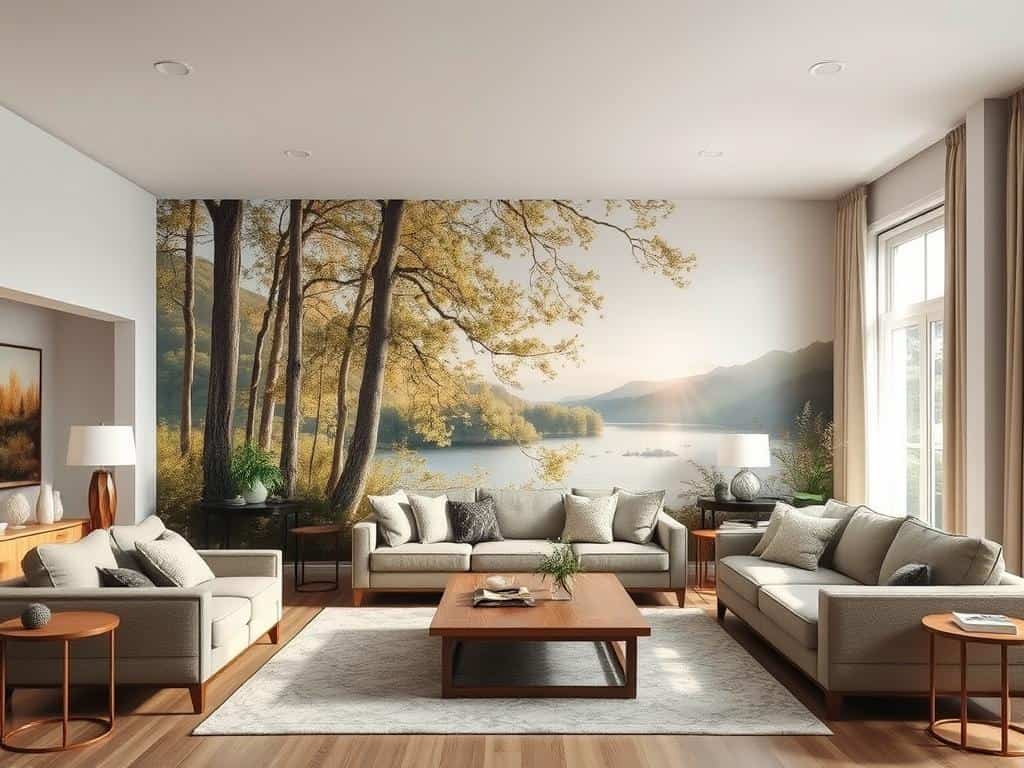wall art decorating living room