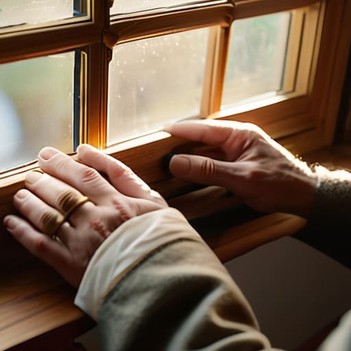 Sealing Gaps in Old Window Frames for Quiet Comfort