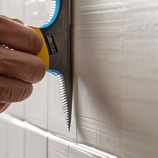 Applying The Final Brushstroke to smooth walls.