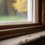 Draught-proofing an old window with style.