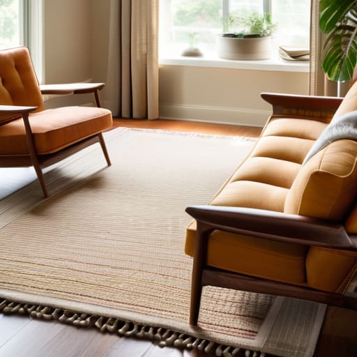 Guide on how to pick a rug size.